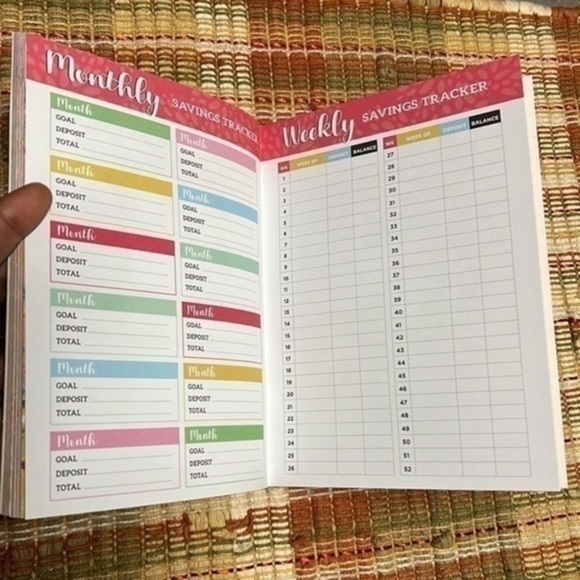 BUDGET Planner Financial‎ Organizer Expense Tracker Monthly Yearly _ Undated - Picture 10 of 11